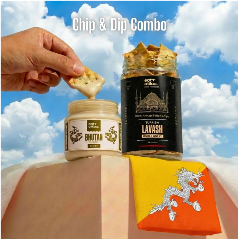 Bhutan Ema Datshi &amp; Lavash Chips