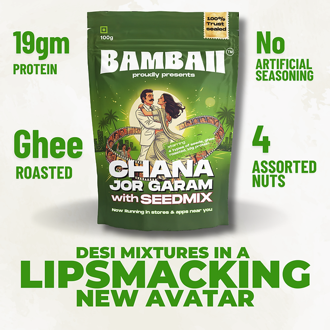 Chana jor garam with seedmix