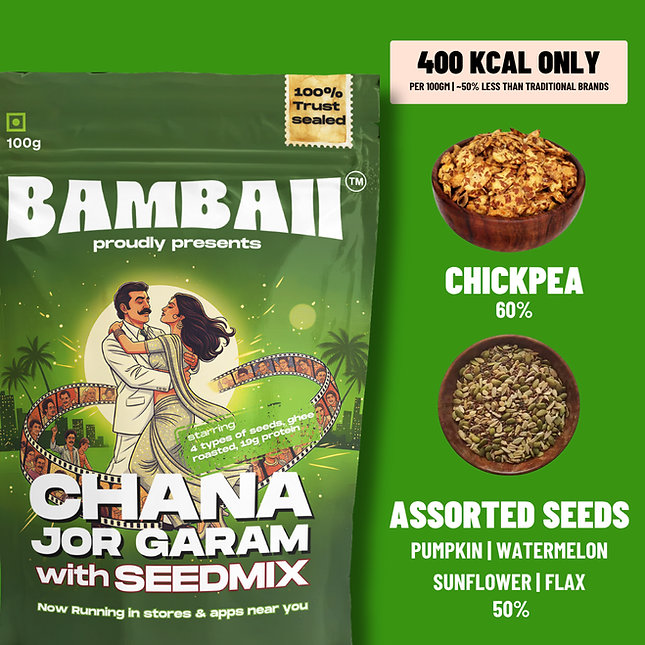 Chana jor garam with seedmix
