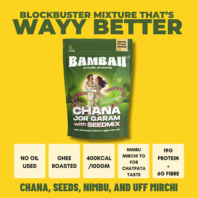 Chana jor garam with seedmix