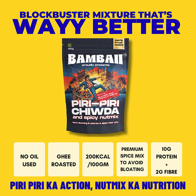 Piri Piri Chiwda with nutmix