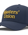 a cap in 3d video Masters’ Union text over the cap